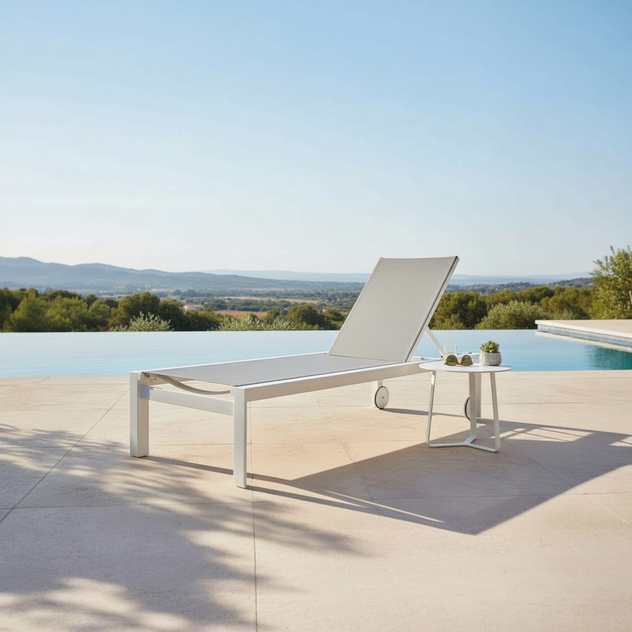 Bain de soleil en aluminium - NICKY