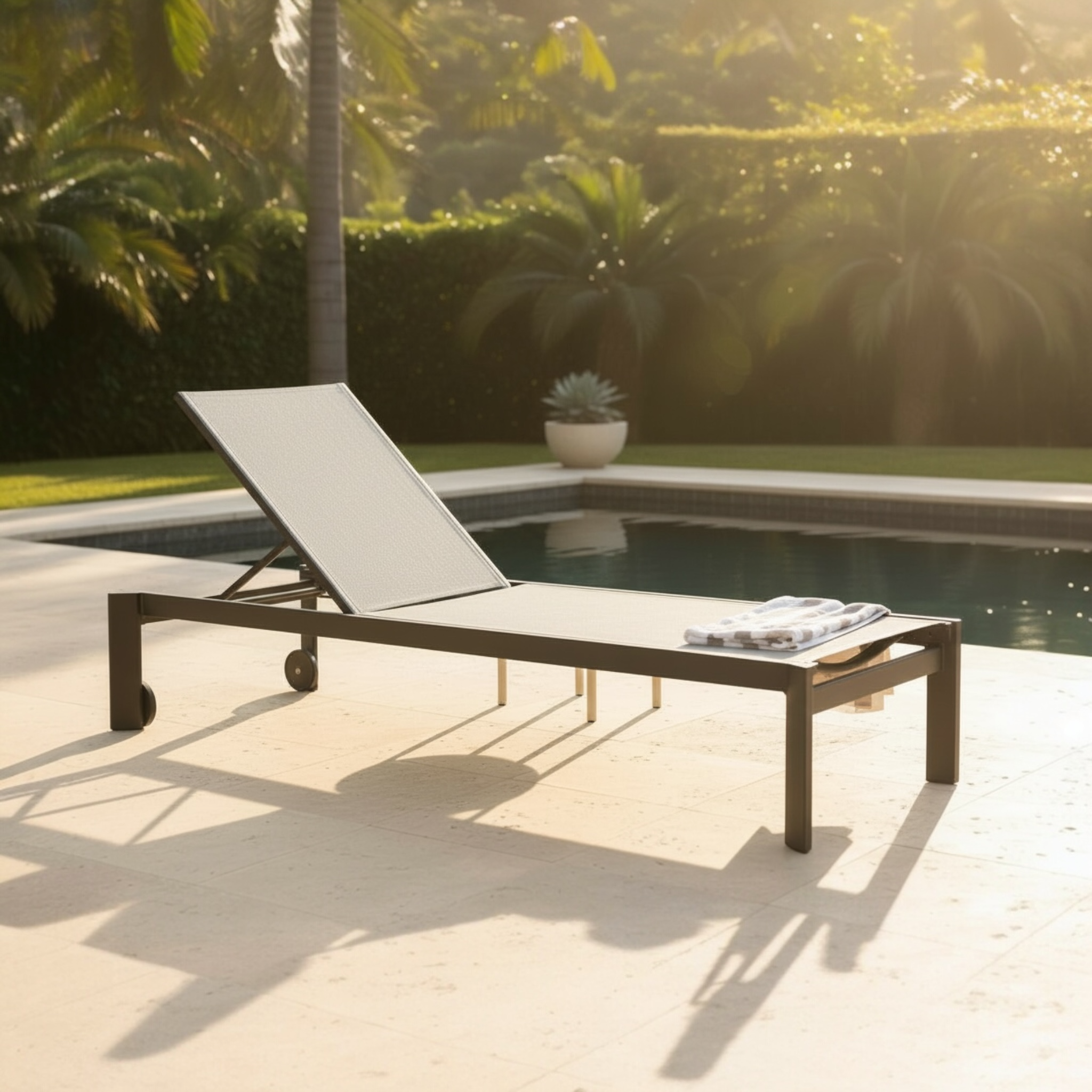 Bain de soleil en aluminium - NICKY NOIR