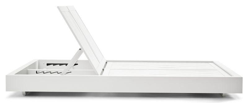 Lit de piscine double luxe en aluminium - COMO BED