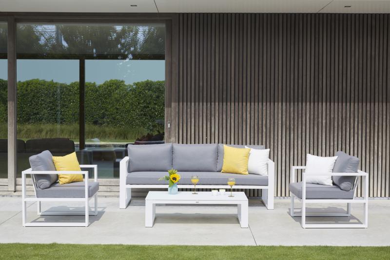 Fauteuil de jardin en aluminium - BELLY