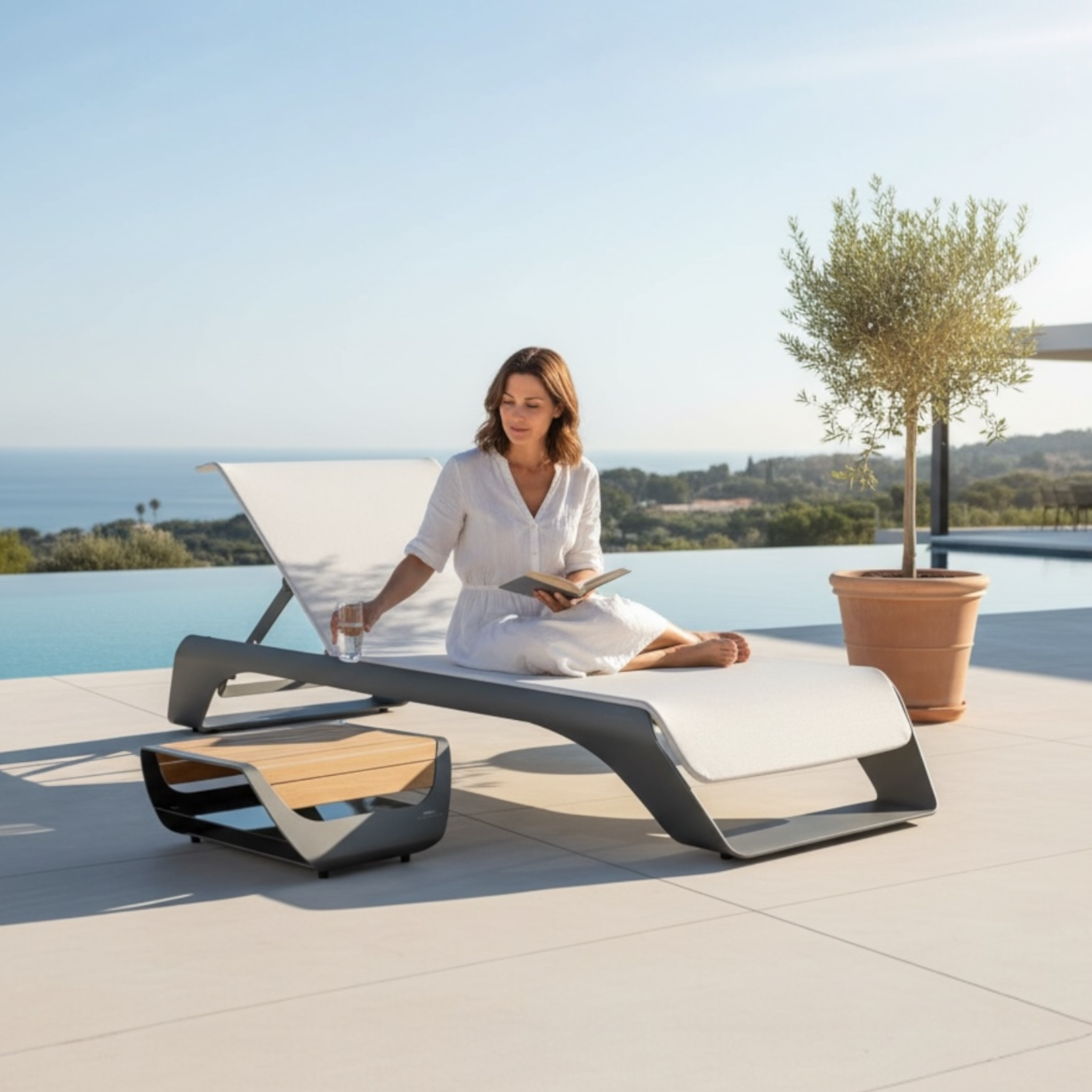 Lit de jardin design très haut de gamme Onda