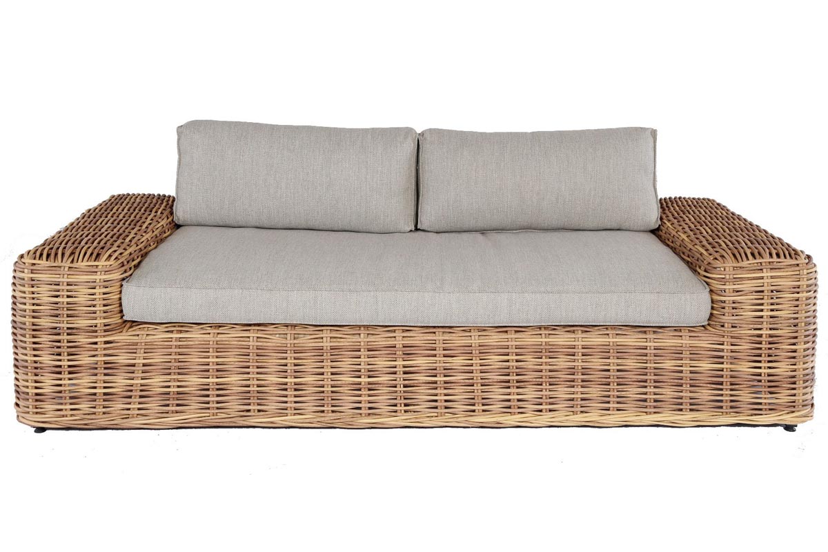 Salon de jardin résine tressée haut de gamme - BALI OSIER