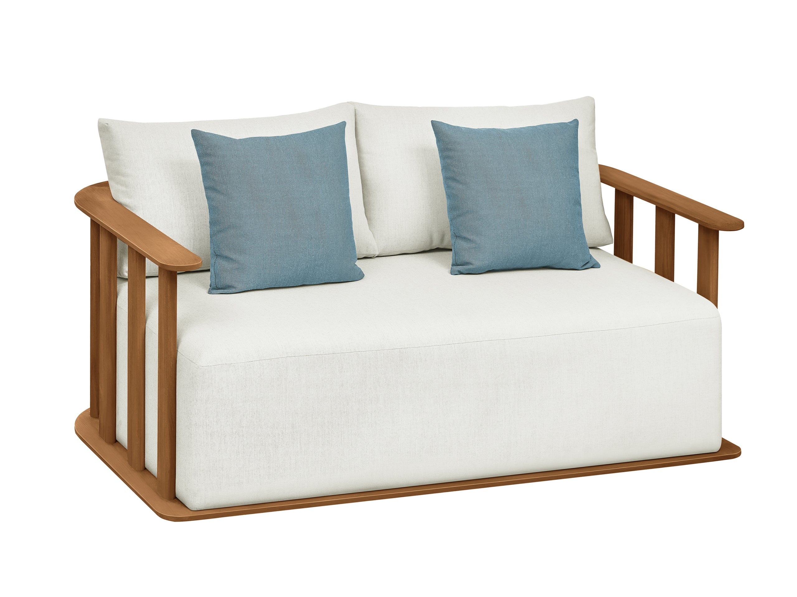 Salon de jardin haut de gamme en teck massif 4 places - ROMA