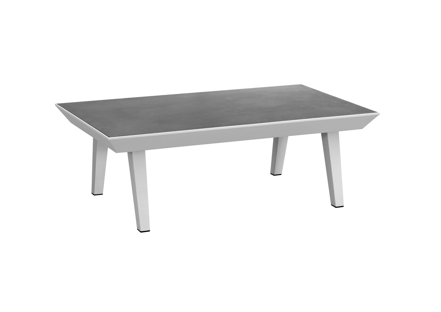 Salon de jardin design en aluminium et en teck - CHAMPION