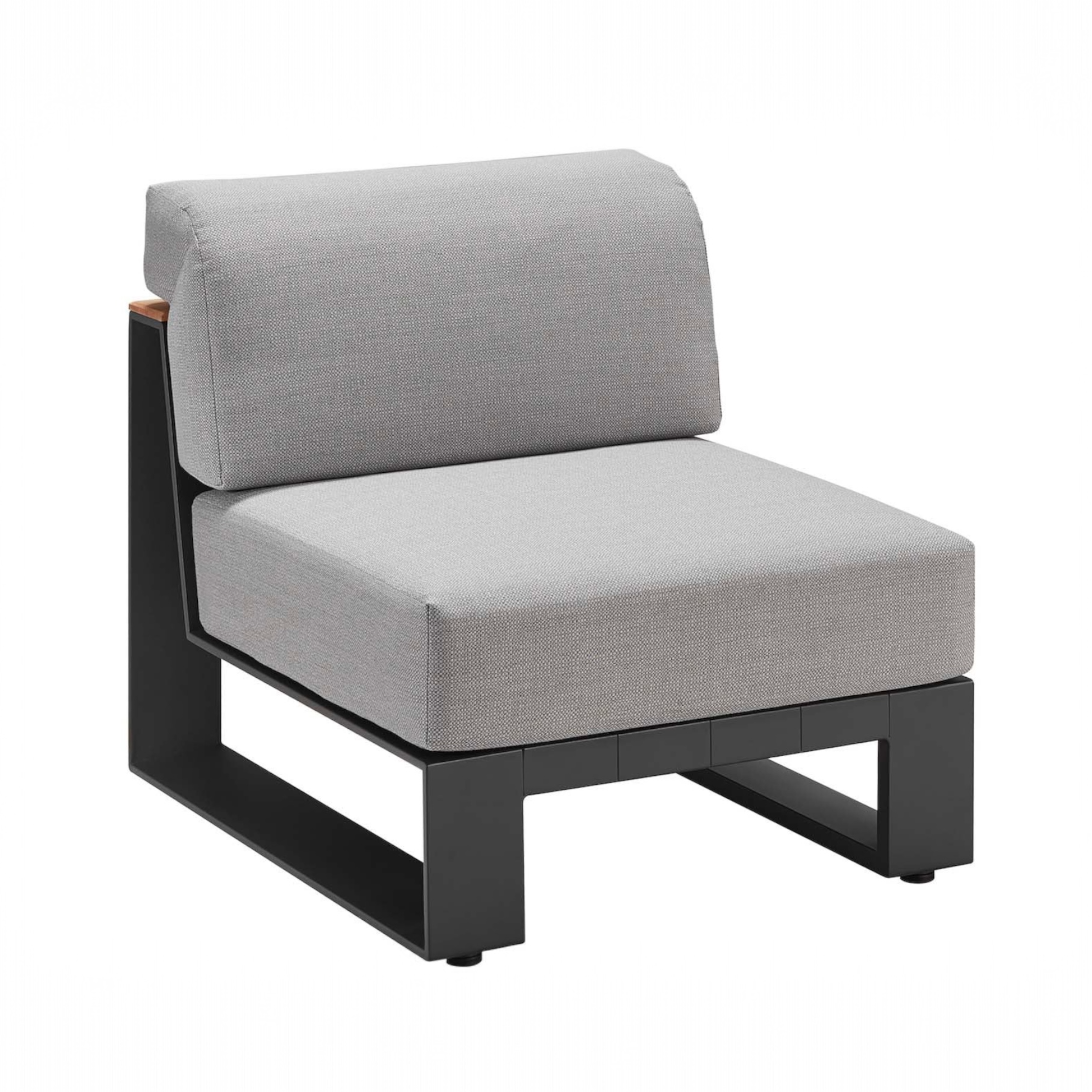 Chauffeuse d'extérieur en aluminium sofy