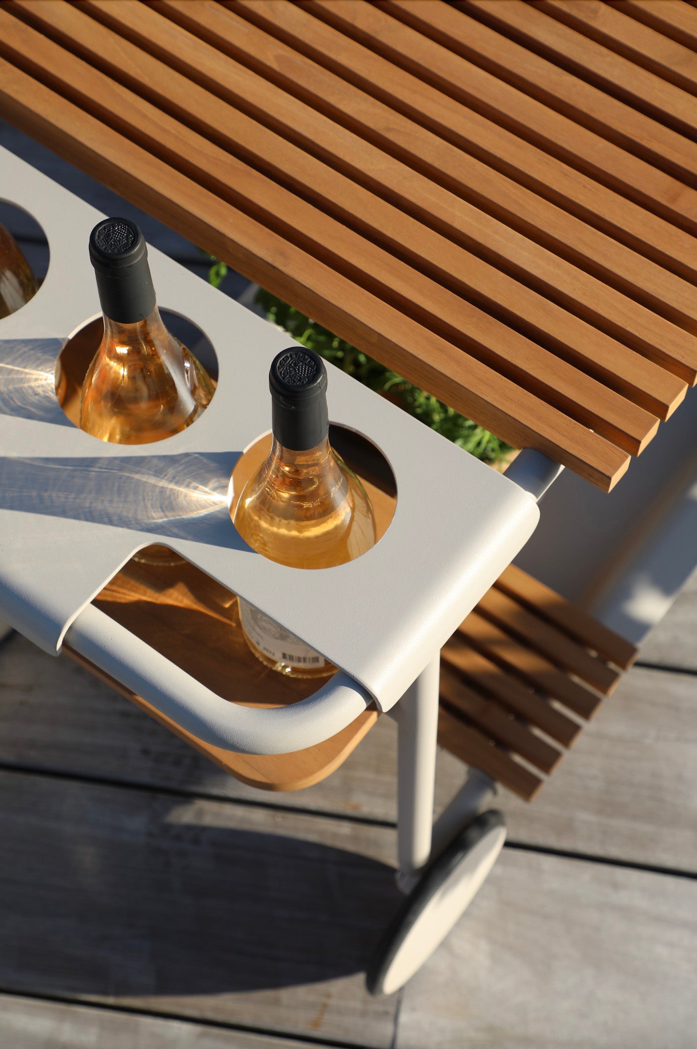 Desserte en aluminium - SUNNY BEIGE