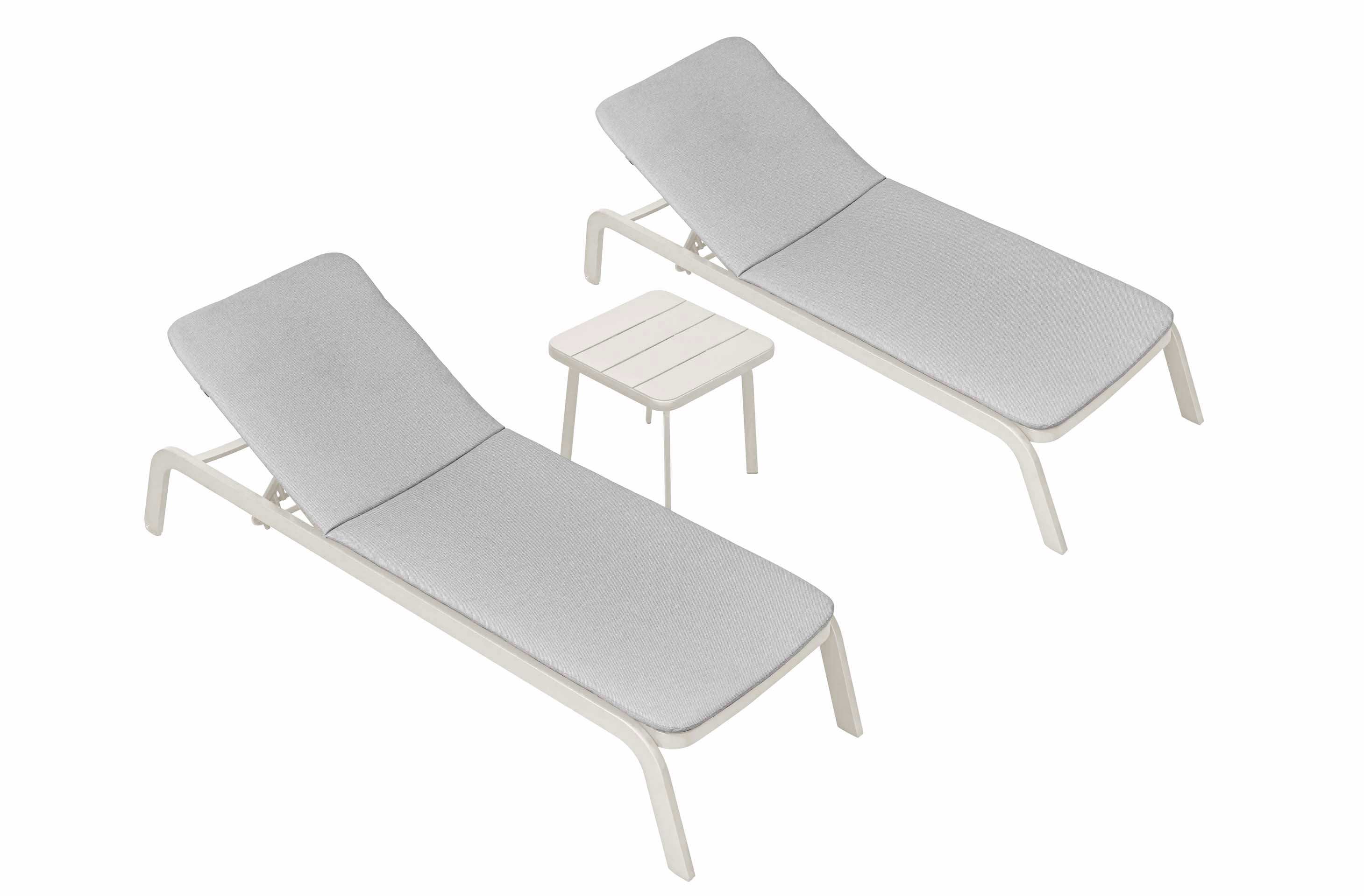 Bain de soleil extérieur en aluminium - JOY