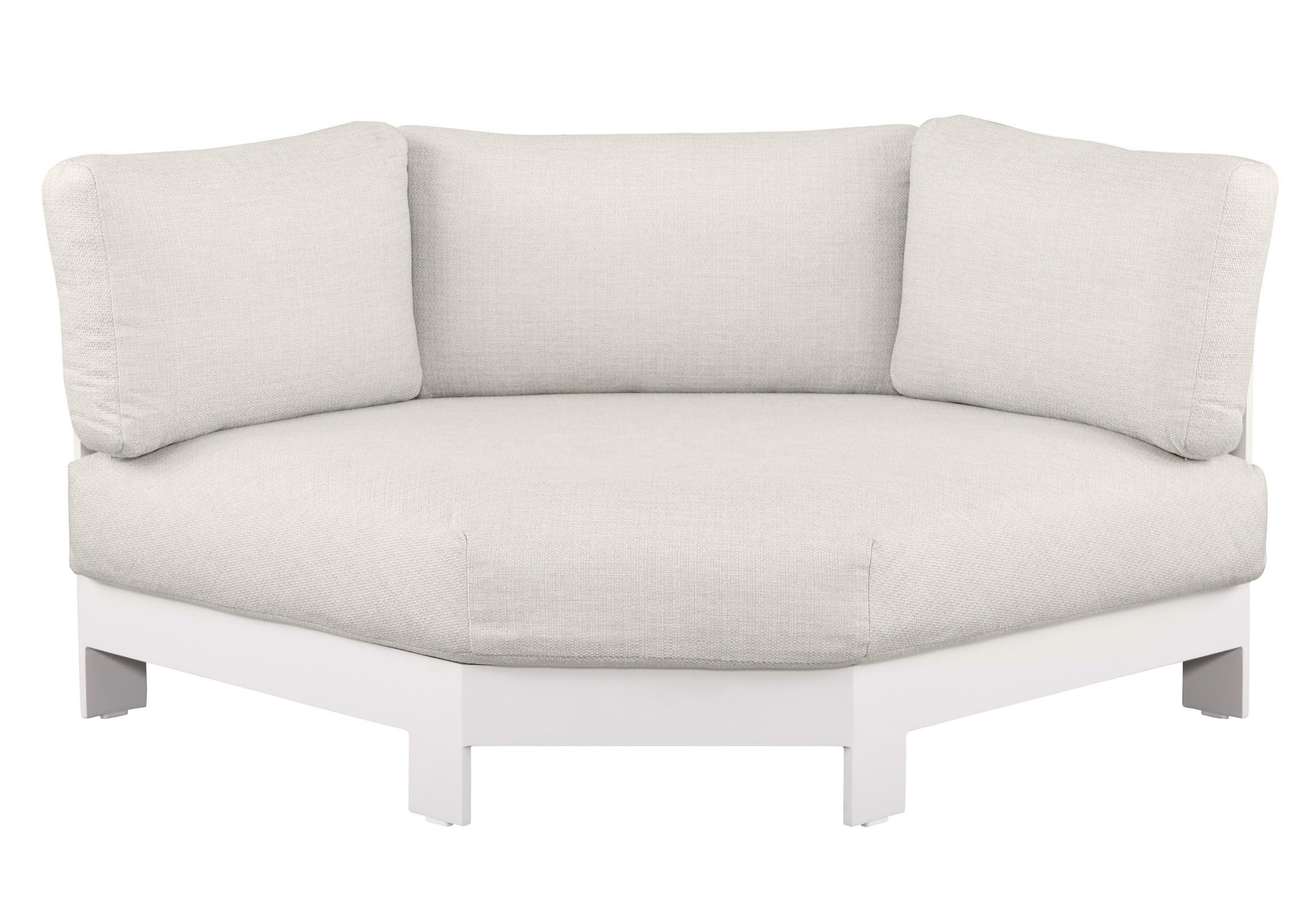 Salon de jardin design modulable aluminium haut de gamme - IRIS COSY