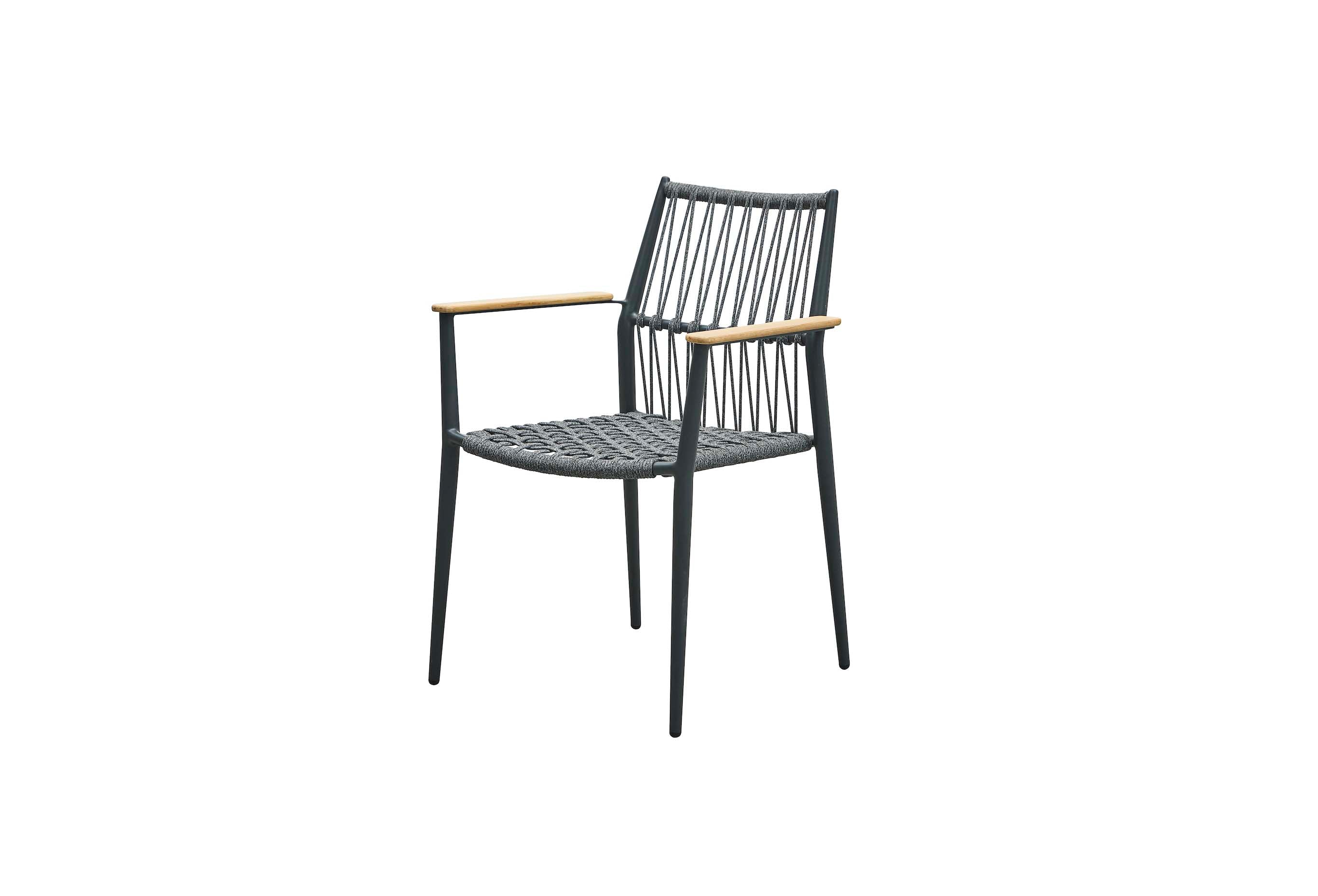 Chaise de terrasse restaurant design (lot de 4) - SARRAN