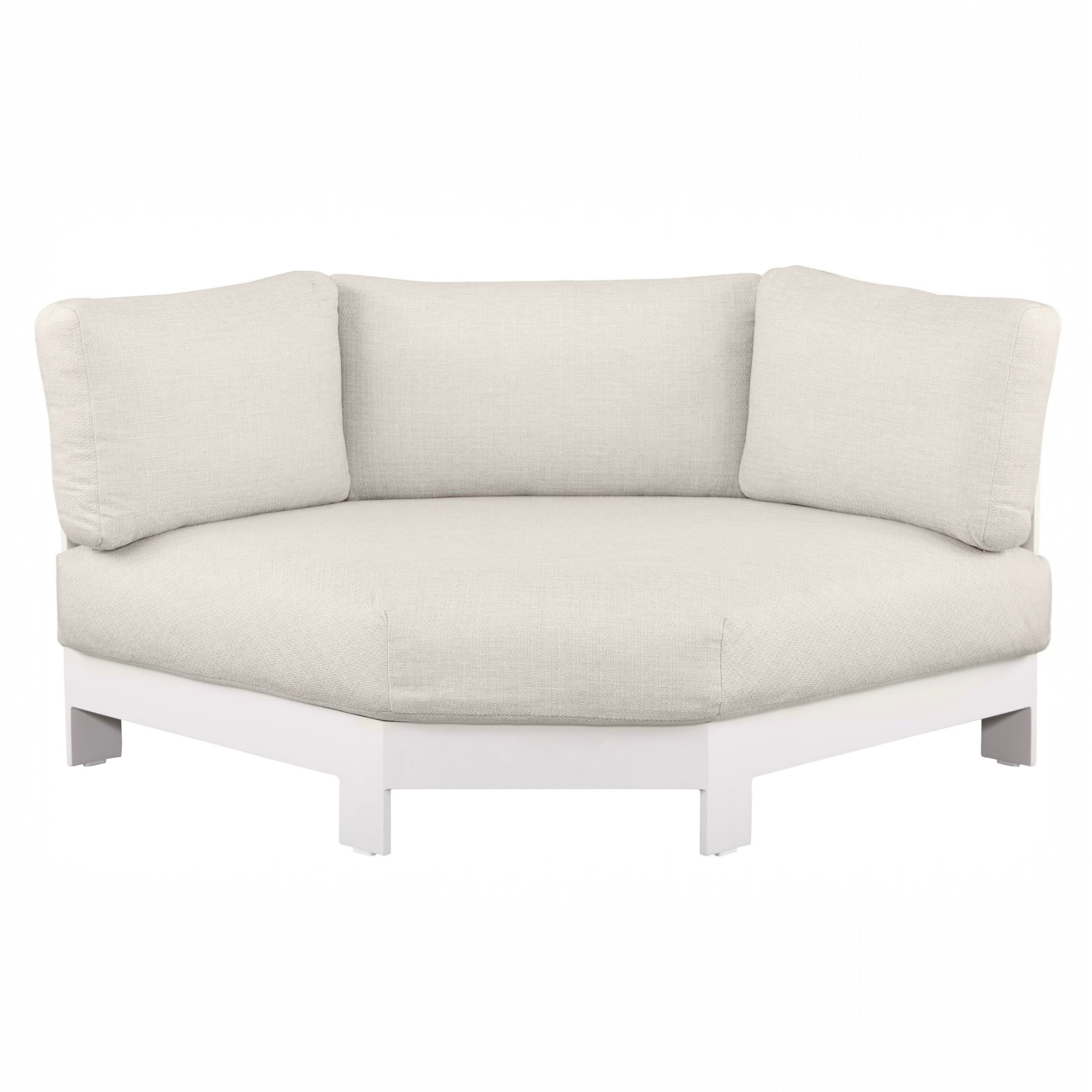 Fauteuil de jardin en angle iris