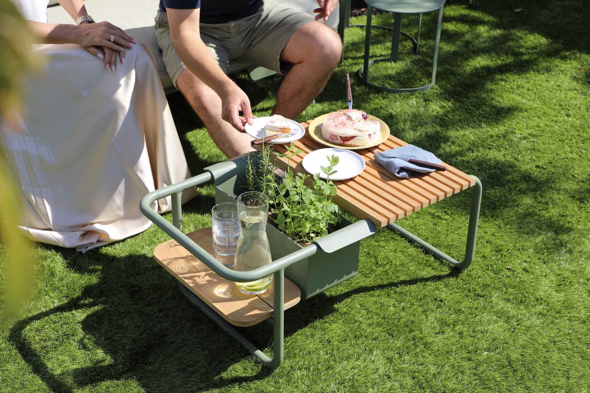 Table basse en aluminium - SUNNY