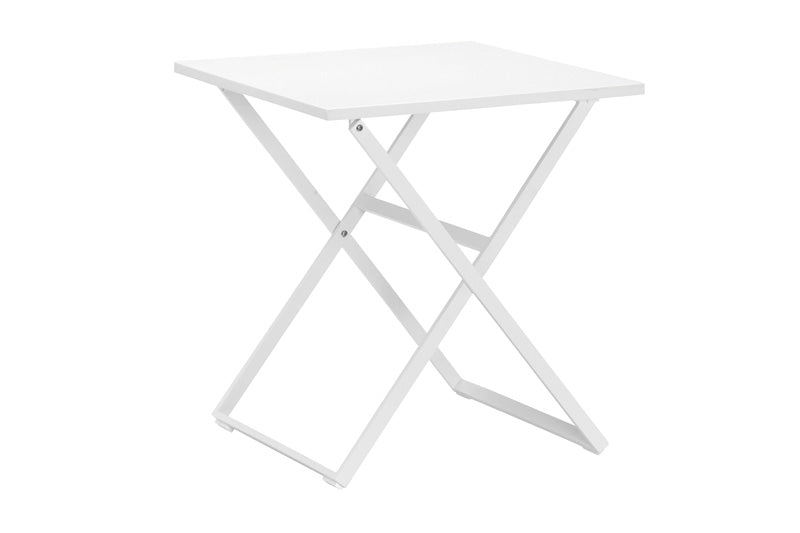 Table pliante en aluminium avec chaises - ROSYLAND