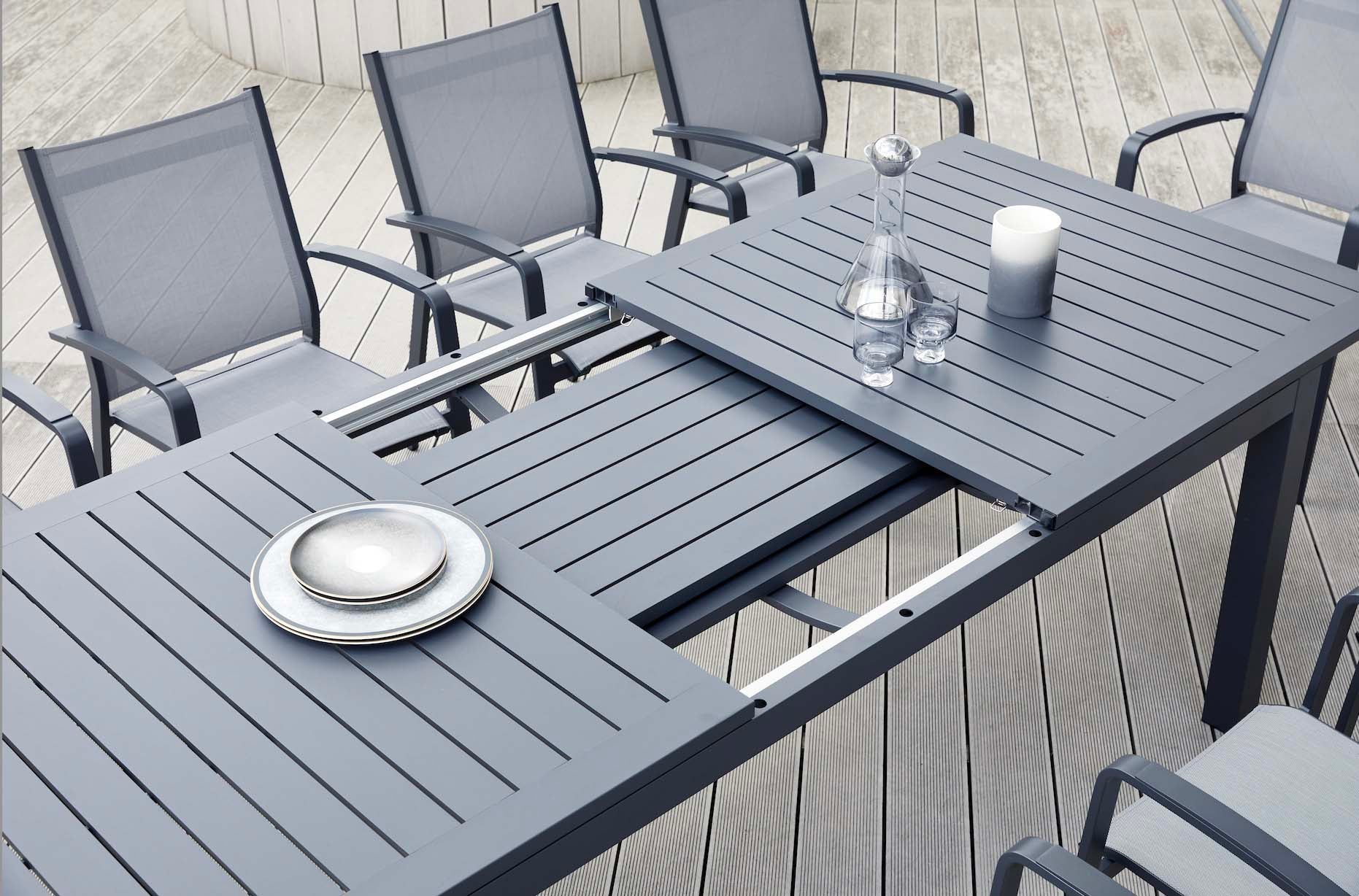 Table extensible en aluminium - FILLY