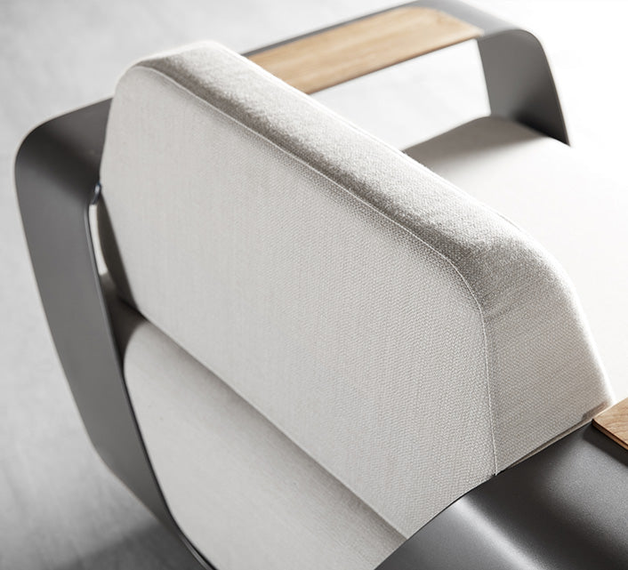 Salon de jardin luxe en aluminium tissu sunbrella - ONDA