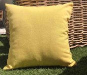 Coussins Chlo Genius d'extrieur jaune SUNBRELLA