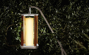 Lampe Design D'extérieur Solaire - AURORA blanc taille M
