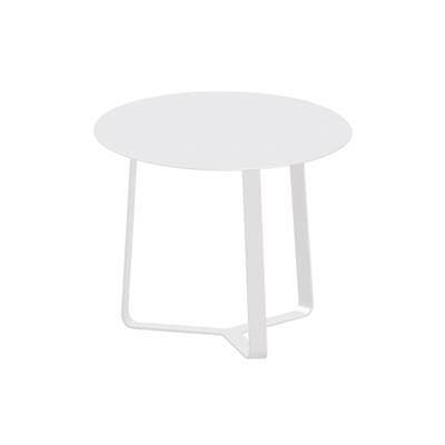 Table basse de jardin ronde en aluminium - LIGNY