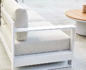 Salon de jardin design modulable aluminium haut de gamme - IRIS COSY