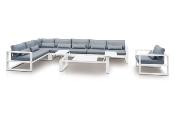 Grand Salon jardin d'angle luxe - FERMO CHIC