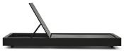 Bain de soleil luxe en aluminium - FERMO BED NOIR