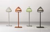 Lampe verte design de jardin - POMMY