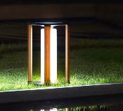 Lampe Design D'extérieur Solaire - AURORA noir taille M