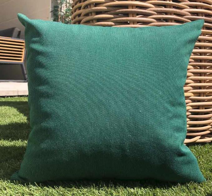 Coussins Chloé Genius d'extérieur vert sapin SUNBRELLA