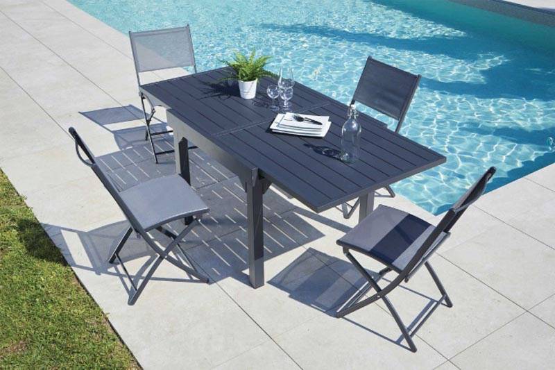 Table extensible en aluminium - PAILY