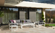 Salon de jardin modulable luxe aluminium - FERMO PLUS