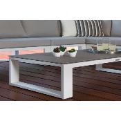 Grand canapé d'angle en aluminium haut de gamme 8 places - BELLY COOL