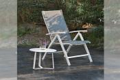 Fauteuil de jardin en aluminium - PIKY