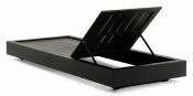 Bain de soleil luxe en aluminium - FERMO BED NOIR