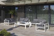 Salon de jardin en aluminium design luxe - FERMO COOL