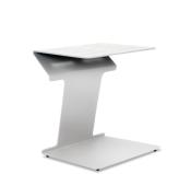 Duo bains de soleil en aluminium et en teck - LOVY BLANC