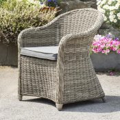 Chaise rsine tresse ronde CLEA  l'unit