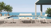 Canap de jardin en aluminium - JOY