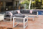 Grand Salon de jardin haut de gamme et modulable - BELLY XL