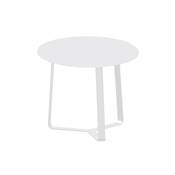 Table basse de jardin ronde en aluminium - LIGNY