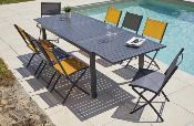 Table extensible en aluminium - RUBY