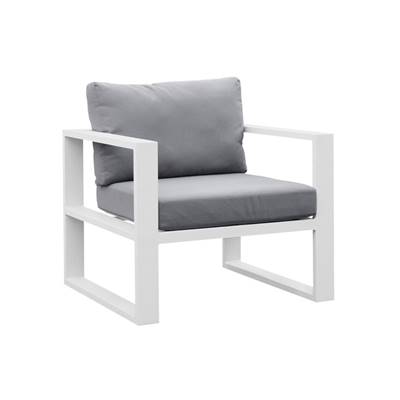 Fauteuil de jardin en aluminium - BELLY