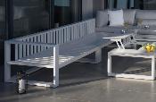 Salon de jardin modulable luxe aluminium - FERMO PLUS