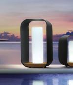 Lampe Design d'extérieur sans fil design pininfarina - ONDA NOIR TAILLE M