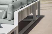 Grand Salon jardin d'angle luxe - FERMO CHIC