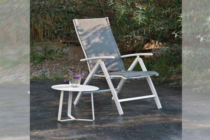 Fauteuil de jardin en aluminium - PIKY