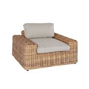 Fauteuil de jardin en rsine tresse - BALI OSIER