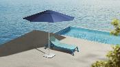 Bain de soleil extérieur en aluminium - JOY
