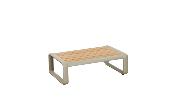 Mobilier de jardin en aluminium et en teck - TALIA