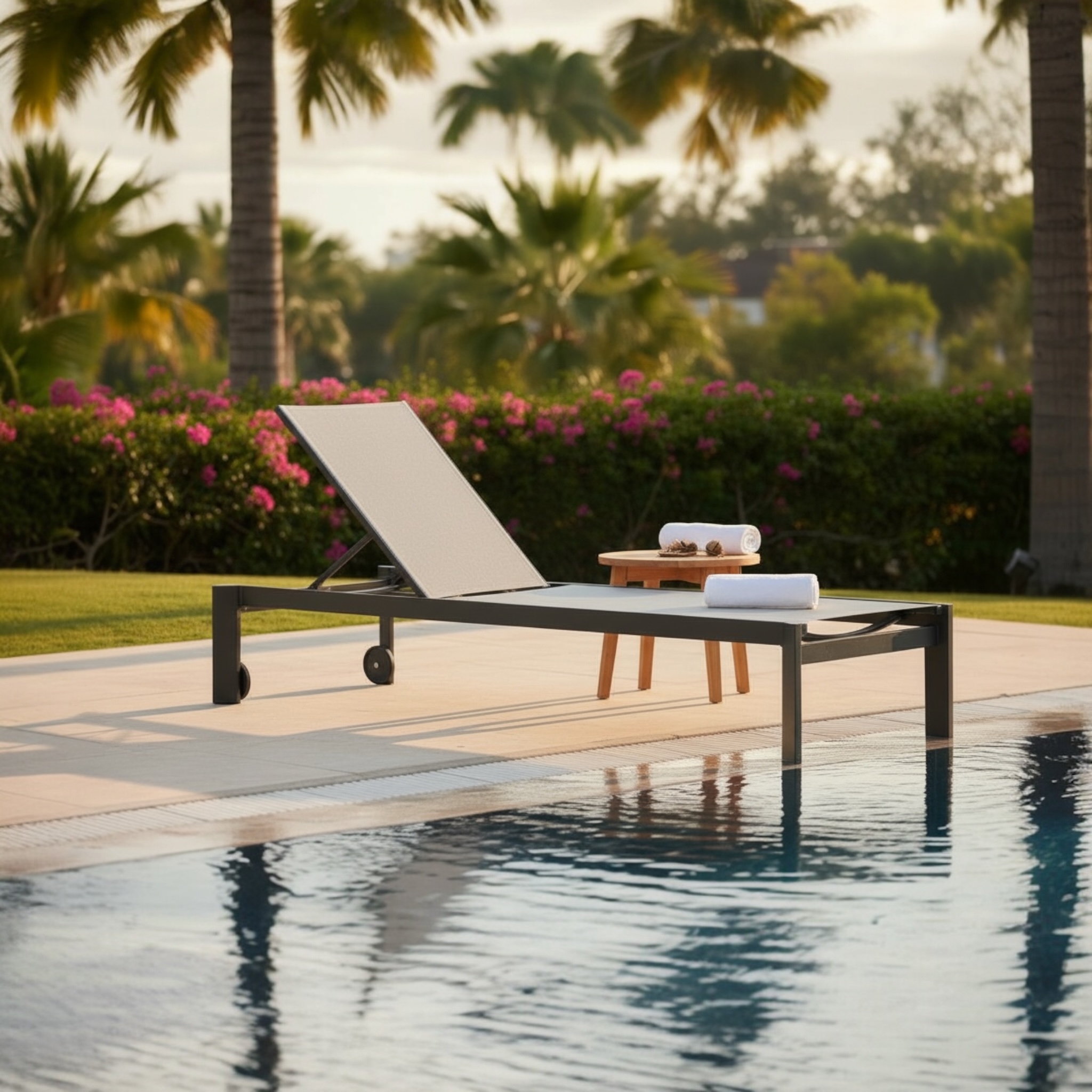 Bain de soleil en aluminium - NICKY NOIR