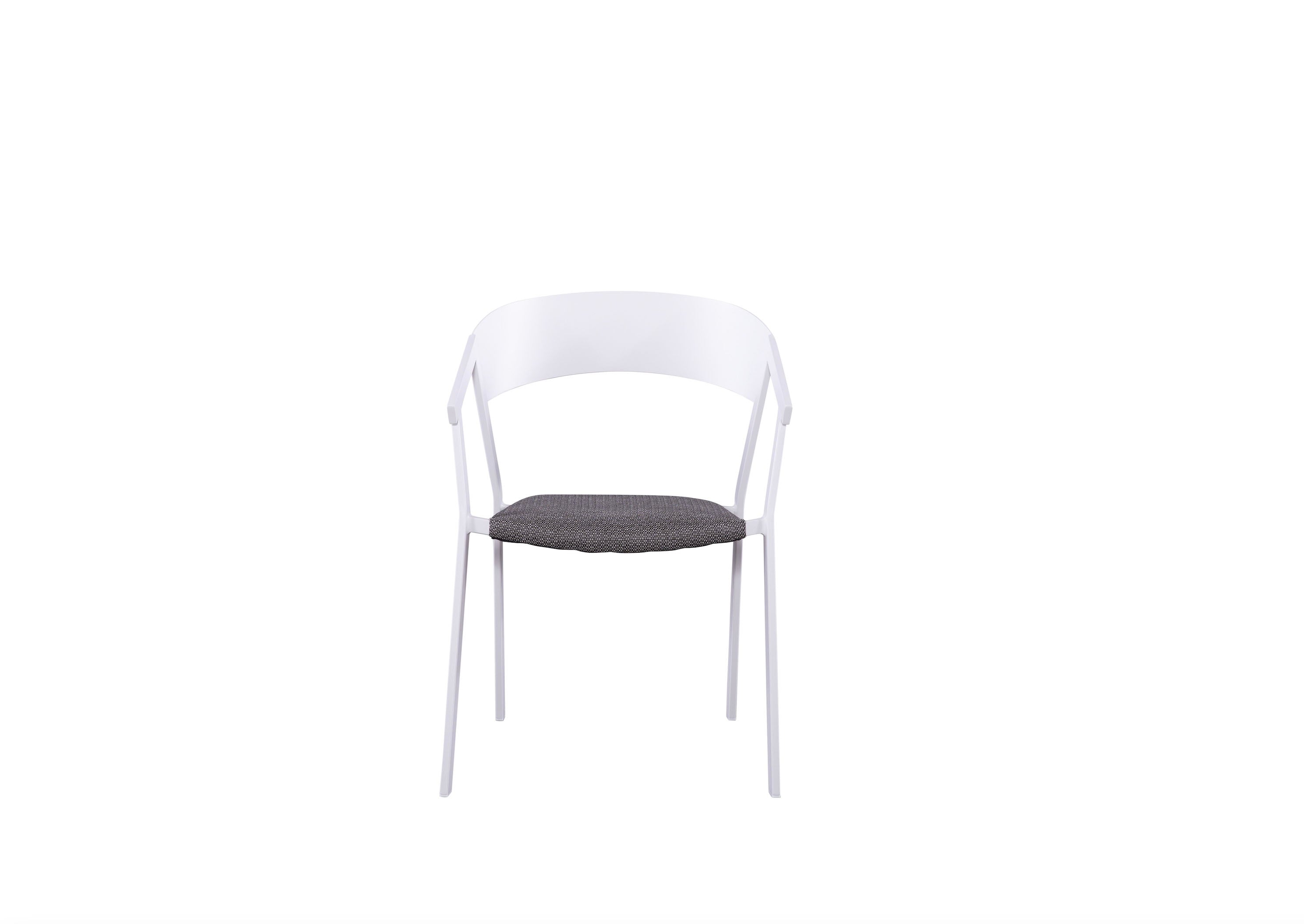 Fauteuil repas de jardin en aluminium (lot de 2) - LARA