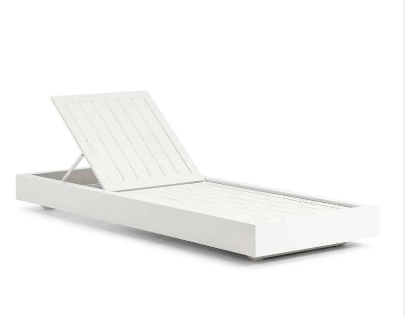 Bain de soleil luxe en aluminium - COMO BED
